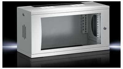 Rittal 7507.000 19 Zoll Netzwerkschrank (B x H x T) 600 x 358 x 400 mm 6 HE Lichtgrau (RAL 7035)