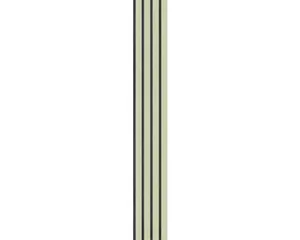 Akustikpaneel KIWI WALL lemongrass/ hellgrün 10x195x1380 mm