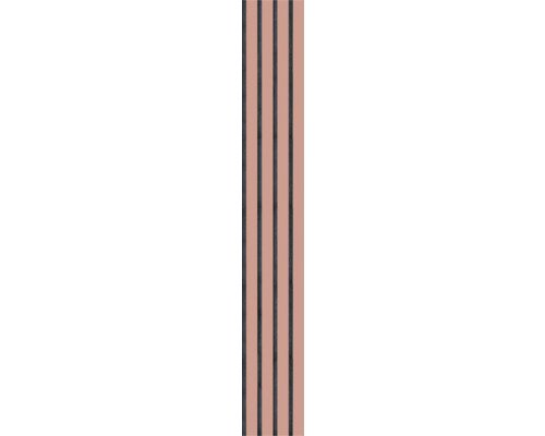 Akustikpaneel KIWI WALL tender rose/ pink 10x195x1380 mm