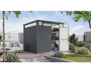Gartenhaus Karibu Nosten 2 236 x 234,5 cm anthrazit