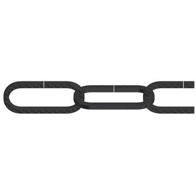 dörner + helmer 153604 Zierkette Schwarz Stahl 30 m