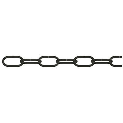 dörner + helmer 153505 Zierkette Schwarz Stahl 10 m