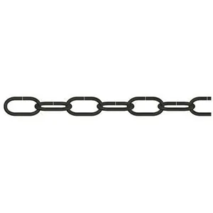 dörner + helmer 153505 Zierkette Schwarz Stahl 10 m