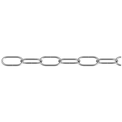 dörner + helmer 152303 Uhrkette Nickel Stahl vernickelt 25 m