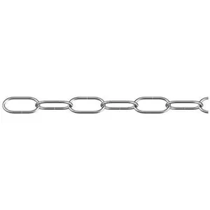 dörner + helmer 152303 Uhrkette Nickel Stahl vernickelt 25 m