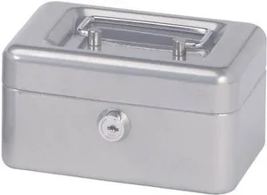 Maul 18280 Geldkassette (B x H x T) 152 x 81 x 125 mm Silber