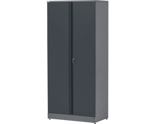 Küpper Hochschrank 910 x 2040 x 530 mm 1 Doppeltür 5 Lagerebenen anthrazit