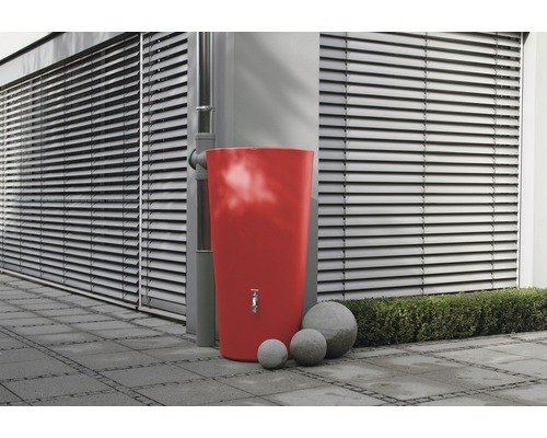 Regenspeicher 3P Rainbowl 210 Liter, chili
