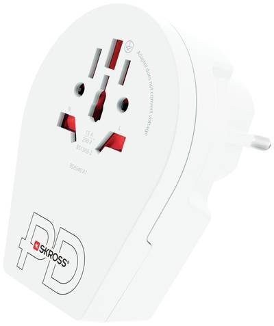 Skross 1.500290 Reiseadapter Country Adapter World to Europe USB C20PD
