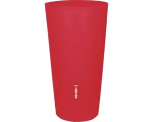 Regenspeicher 3P Rainbowl Flower 150 Liter, chili