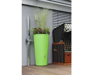 Regenspeicher 3P Rainbowl Flower 150 Liter, kiwi
