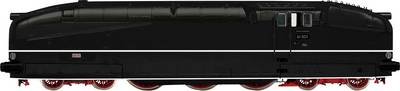 Rivarossi HR2955 Rivarossi HR2955 H0 DB, Stromliniendampflok 61 001, Schwarz, mi