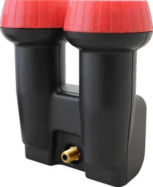 MegaSat Diavolo Single-LNB Monoblock Teilnehmer-Anzahl: 1 Feedaufnahme: 40 mm vergoldete Anschlüsse, Wetterschutz Schwar