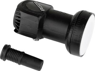 Telestar SkySingle HC Single-LNB Teilnehmer-Anzahl: 1 Feedaufnahme: 40 mm Wetterschutz Schwarz, Hellgrau