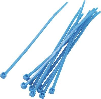 TRU COMPONENTS 1592831 TC-PBR-100-4BE203 Kabelbinder 100 mm 2.50 mm Blau 100 St.