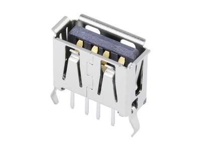 Universal Serial Bus Buchse Molex MOL Micro Solutions Vertikal 1050570001 Molex Inhalt: 1 St.