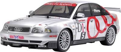 Tamiya TT-01E Audi A4 Quattro Brushed 1:10 RC Modellauto Elektro Straßenmodell Allradantrieb (4WD) Bausatz