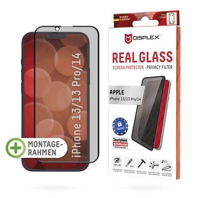 DISPLEX "Privacy Glass" Full Cover Displayschutzglas mit Blickschutz Apple iPhone 14, iPhone 13, iPhone 13 Pro 1 St. 170