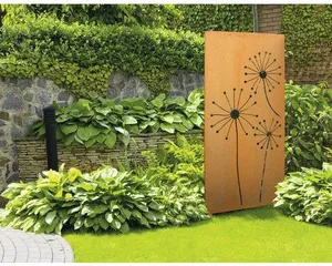 Sichtschutzelement palatino Space Stella 87 x 180 mm braun