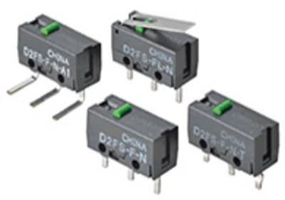 Omron D2FS-FL-N-T Mikroschalter 6 V/DC 0.1 A 1 x Aus/(Ein) 1 St. Bag