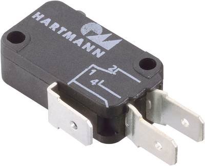 PTR Hartmann 04G01C01X01A Mikroschalter 04G01C01X01A 250 V/AC 16 A 1 x Ein/(Ein) tastend 1 St.