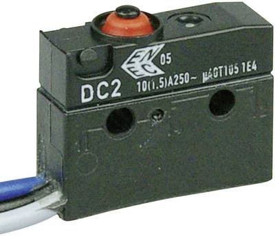 ZF DC2C-C3AA Mikroschalter DC2C-C3AA 250 V/AC 10 A 1 x Ein/(Ein) IP67 tastend 1 St.