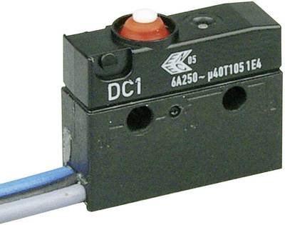 ZF DC1C-C3AA Mikroschalter DC1C-C3AA 250 V/AC 6 A 1 x Ein/(Ein) IP67 tastend 1 St.