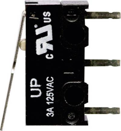 TE Connectivity 1825043-3 Mikroschalter 1825043-3 30 V/DC 0.1 A 1 x Ein/(Ein) tastend 1 St.