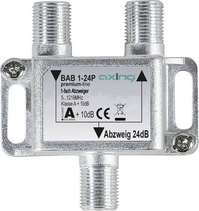 Axing BAB 1-24P Kabel-TV Abzweiger 1-fach 5 - 1218 MHz