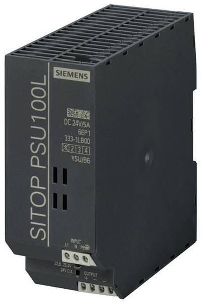 Siemens 6EP13331LB00 Hutschienen-Netzteil (DIN-Rail) 24 V/DC 5 A 120 W Anzahl Ausgänge:1 x Inhalt 1 St.