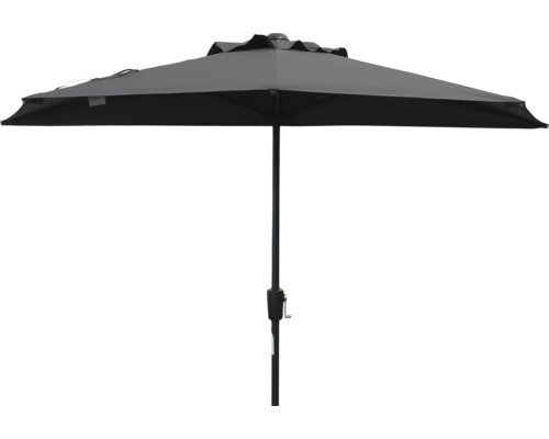 SOLUNA Ersatzbezug für Sonnenschirm 12002312 Bordeaux 270 cm grau