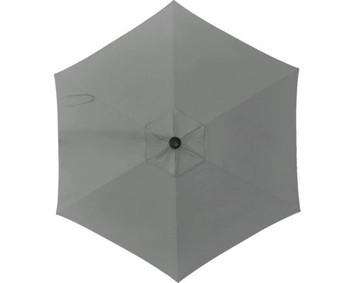 SOLUNA Ersatzbezug für Sonnenschirm 6101914 Lyon 300 cm grau