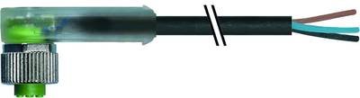 Murrelektronik 7000-12421-6140300 Sensor-/Aktor-Steckverbinder, unkonfektioniert M12 x 1 Buchse, gewinkelt 3.00 m Polzah