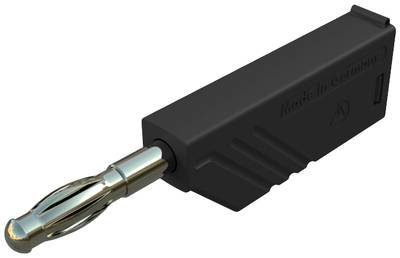 Hirschmann Test & Measurement LAS N WS Au Lamellenstecker Stecker, gerade Stift-Ø: 4 mm Schwarz 1 St.