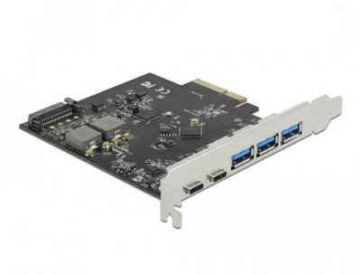 Delock 89064 PCI-Express Karte USB-A (USB 3.2 Gen 2) PCIe