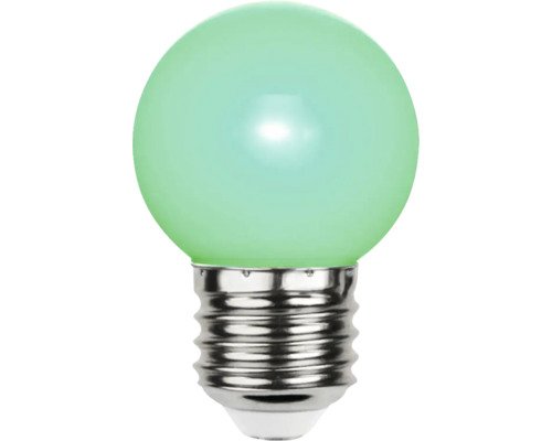 LED Lampe E27 G45 grün