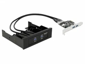 Delock 61893 2+2 Port USB 3.2 Gen 1 Controllerkarte