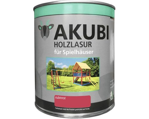 Holzlasur Karibu rubinrot 750 ml