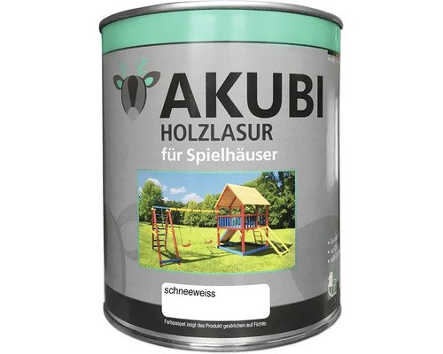 Holzlasur Karibu schneeweiß 750 ml