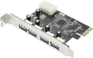 Renkforce 4 Port USB 3.2 Gen 1 Controllerkarte USB-A PCIe