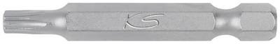 KS Tools 911.8357 9118357 Torx-Bit IP 40 Werkzeugstahl vernickelt C 6.3 1 St.