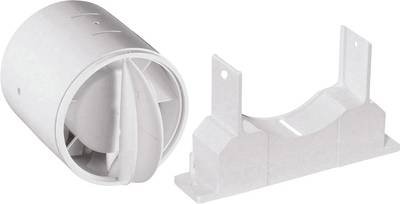 Wallair N40819 Passend für Rohr-Durchmesser: 10 cm Weiß