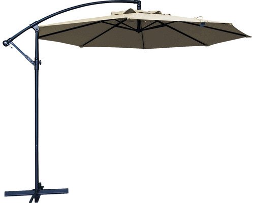 SOLUNA Ampelschirm Lyon Ø 300 H 270 cm ecru