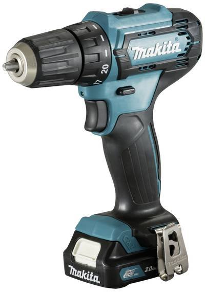 Makita Makita DF333DSAE, Handbohrmaschine, Ohne Schlüssel, 1 cm, 1700 RPM, 2,1 cm, 1 cm DF333DSAE Akku-Bohrschrauber 12