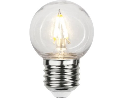 LED Lampe E27 G45 klar