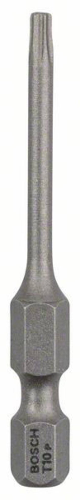 Bosch Accessories 2607002509 Sechsrund-Bit T 10 extra hart C 6.3 25 St.