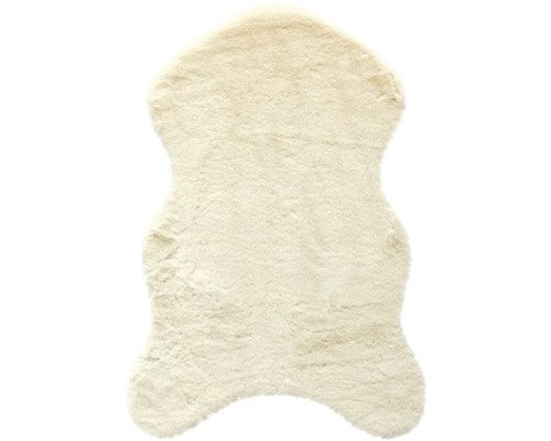 Kunstfell Florenz Shape beige waschbar 55x80 cm
