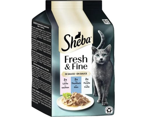 Sheba Fresh & Fine Fisch 6x50 g