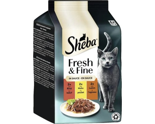 Sheba Fresh & Fine Fleisch 6x50 g