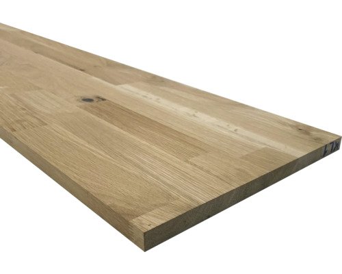 Leimholzplatte Eiche getrocknet 18x300x2500 mm